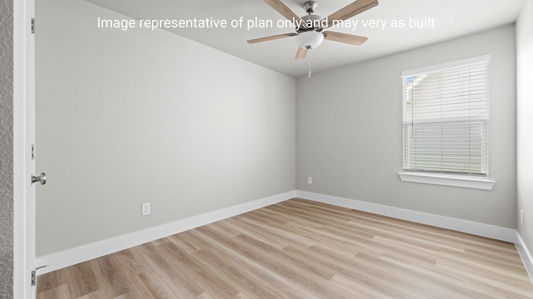 Representative unfurnished interior of a home built from the Mustang by D.R. Horton in The Islands of Rockport, Rockport (Image 17).