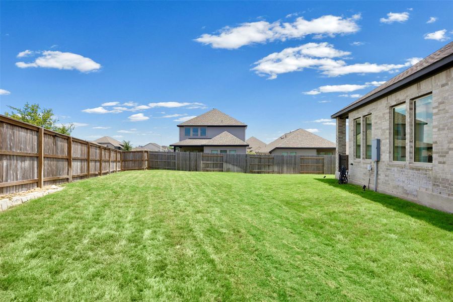 Exterior details and patio area of a home in , Kyle (Image 27). Exterior details and patio area of a home in , Kyle (Image 27).