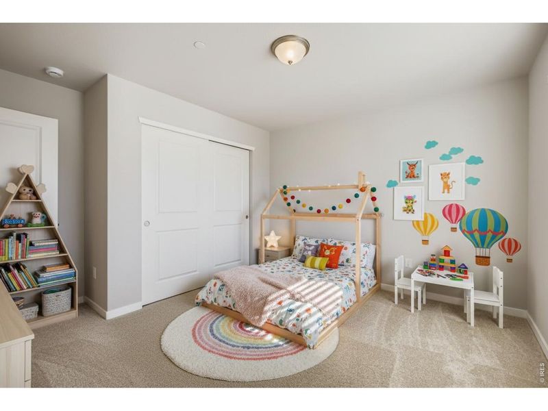Furnished interior view inside a new home in , Fort Collins (Image 9).