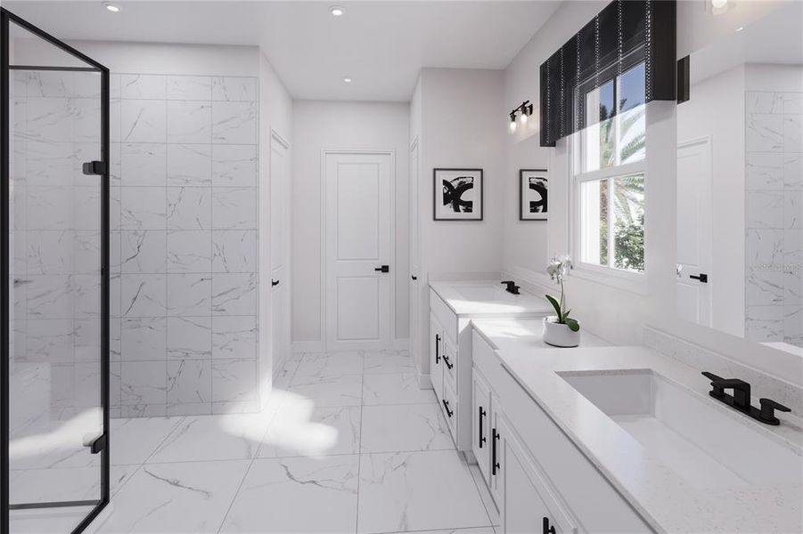 Furnished interior view inside a new home in Lake Mattie Preserve, Auburndale (Image 10). Furnished interior view inside a new home in Lake Mattie Preserve, Auburndale (Image 10).