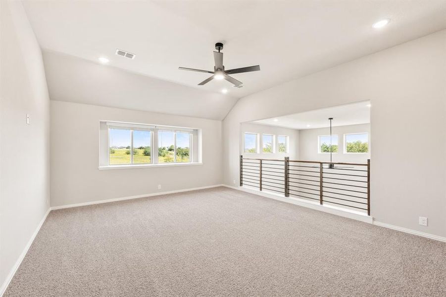 Spacious, unfurnished interior of a new home in The Grove, Midlothian (Image 32).