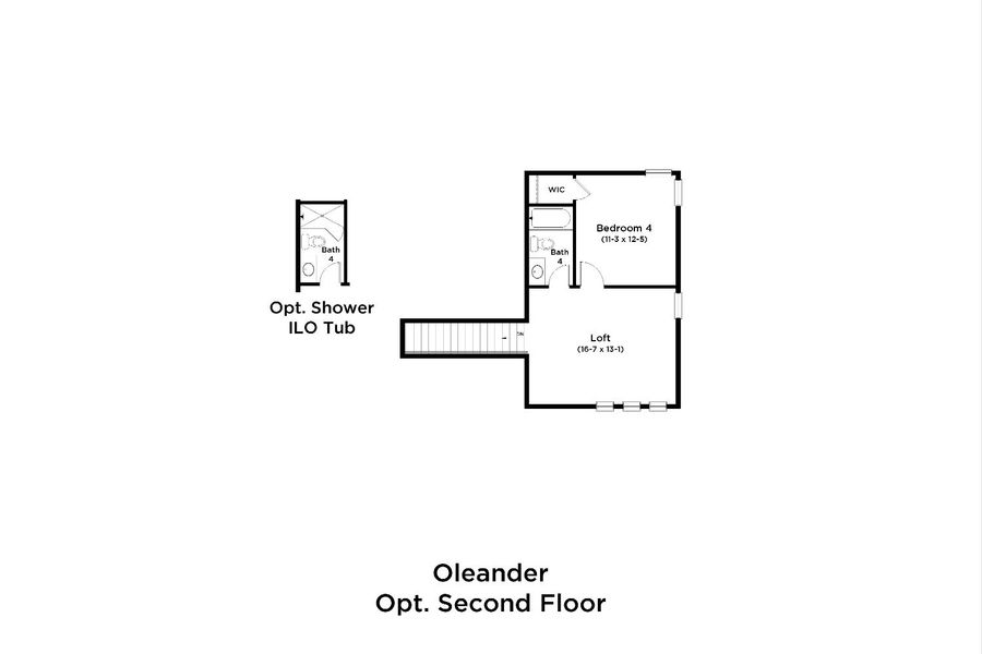 2D floor plan layout for the Oleander by DRB Homes in Haven at Diamond Springs, Jacksonville, FL (Image 23). 2D floor plan layout for the Oleander by DRB Homes in Haven at Diamond Springs, Jacksonville, FL (Image 23).