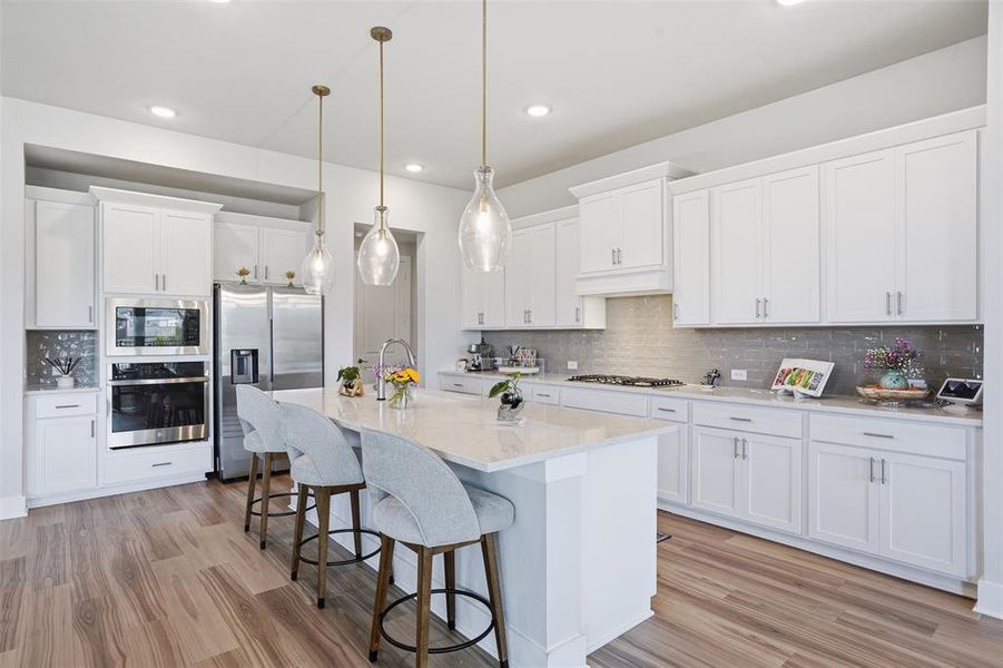 Furnished interior view inside a new home in Somerset Park, Rockwall (Image 32).