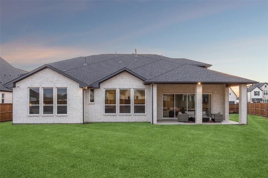 Exterior details and patio area of a home in , Celina (Image 24).
