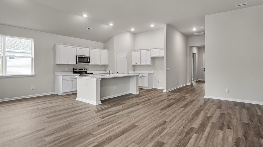 Furnished interior view inside a new home in Grayson Park, Leland (Image 9).