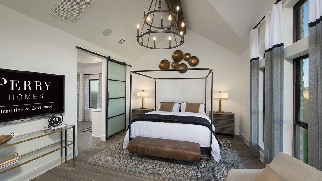 Furnished interior view inside a new home in Sweetgrass, Haslet (Image 16).