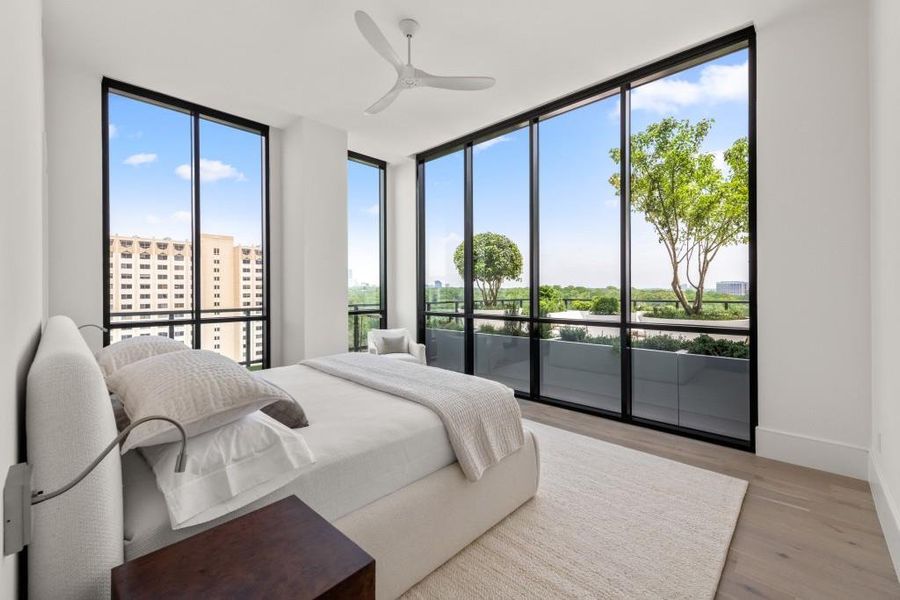 Furnished interior view inside a new home in , Atlanta (Image 16).