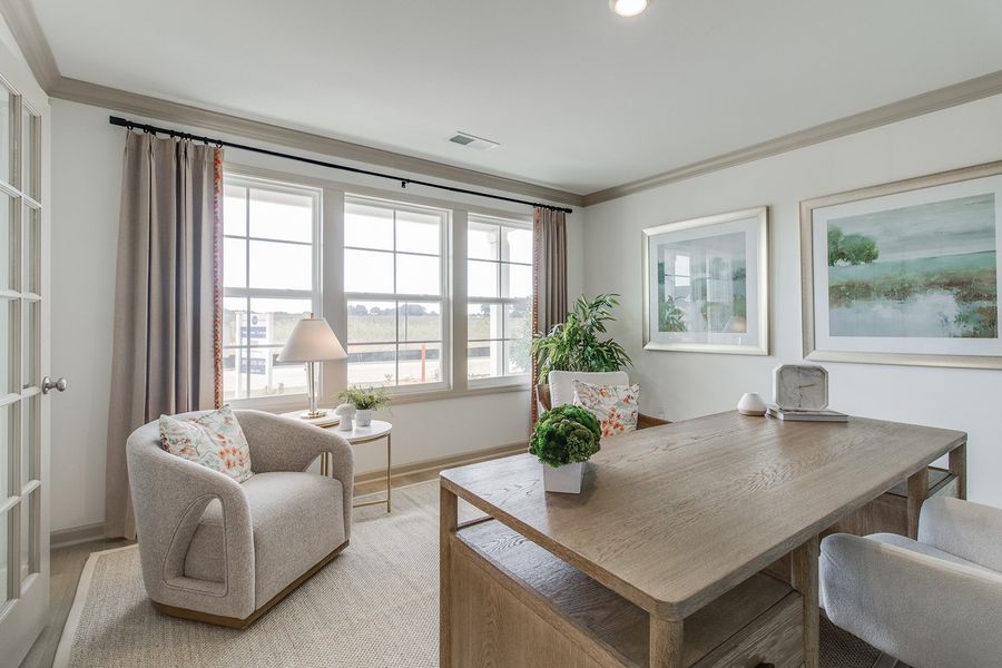 Representative furnished interior of a home built from the Wilkinson - Genesis Value Collection by Mungo Homes in Stapleton, Clemmons (Image 9).