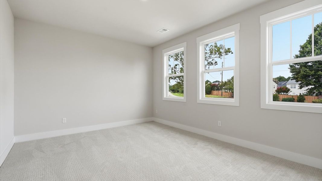 Furnished interior view inside a new home in Pelham Crossing Single Family Homes, Greer (Image 36).