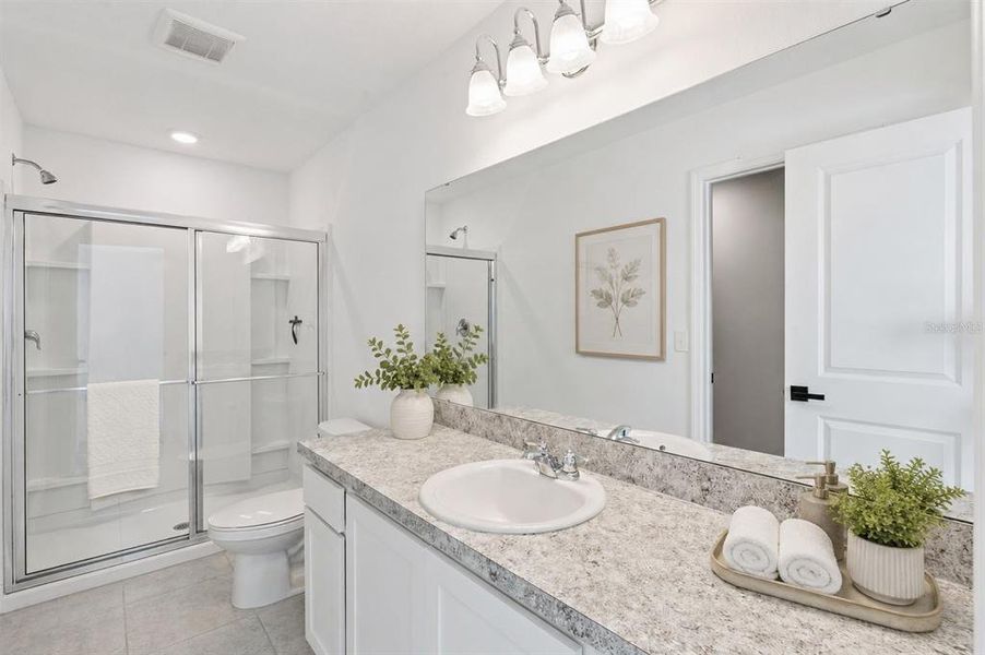 Furnished interior view inside a new home in , Groveland (Image 11).