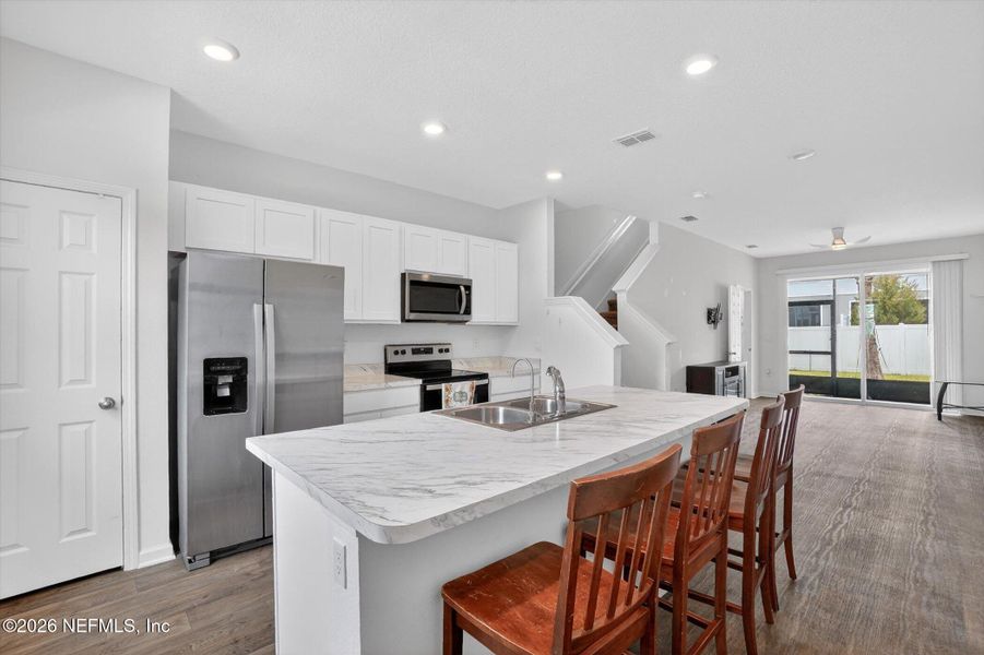 Furnished interior view inside a new home in Ravenswood Village, St. Augustine (Image 14).