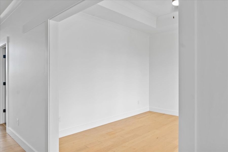 Representative unfurnished interior of a home built from the Converse Elite by Enchanted Homes in Pointe Summit, Slater-Marietta (Image 52).