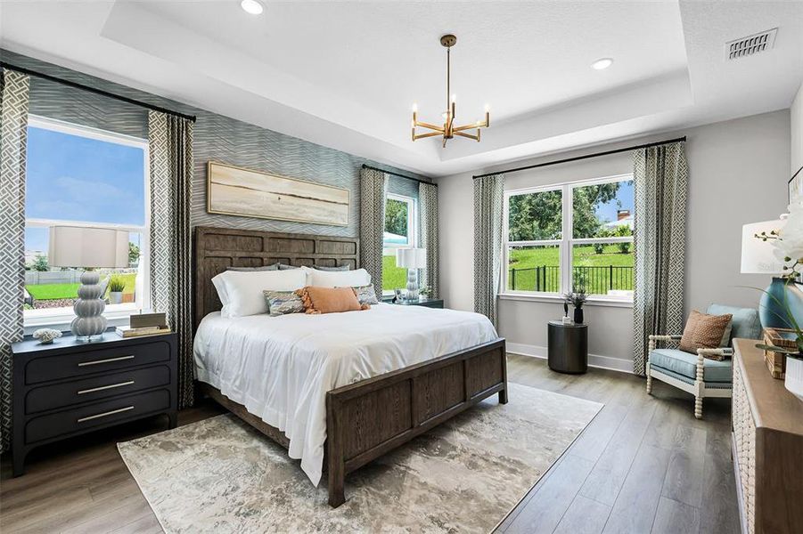 Furnished interior view inside a new home in Eden Crest, Apopka (Image 7).