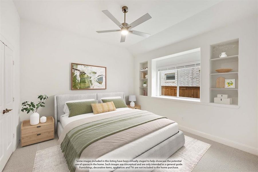Furnished interior view inside a new home in Terracina, Rockwall (Image 13).