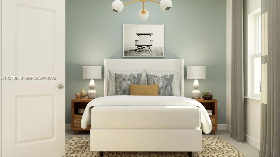 Next Gen® SuiteThe Next Gen® bedroom is a peaceful sanctuary where residents can retire after a busy day and includes a generously sized closet.
