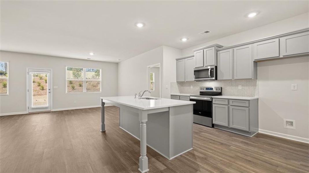 Furnished interior view inside a new home in WillowBrook, Winder (Image 7).