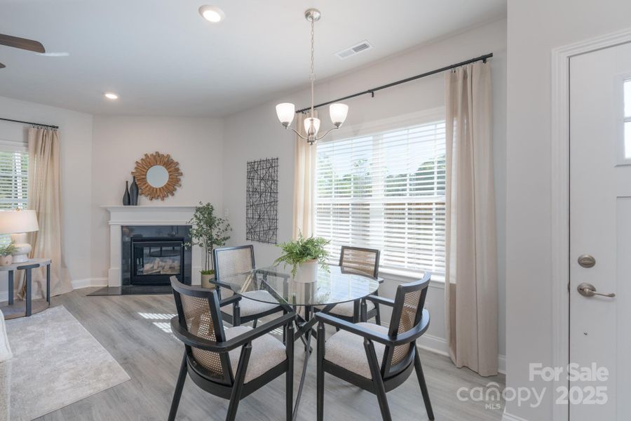 Furnished interior view inside a new home in Pine Trace, Gastonia (Image 15).