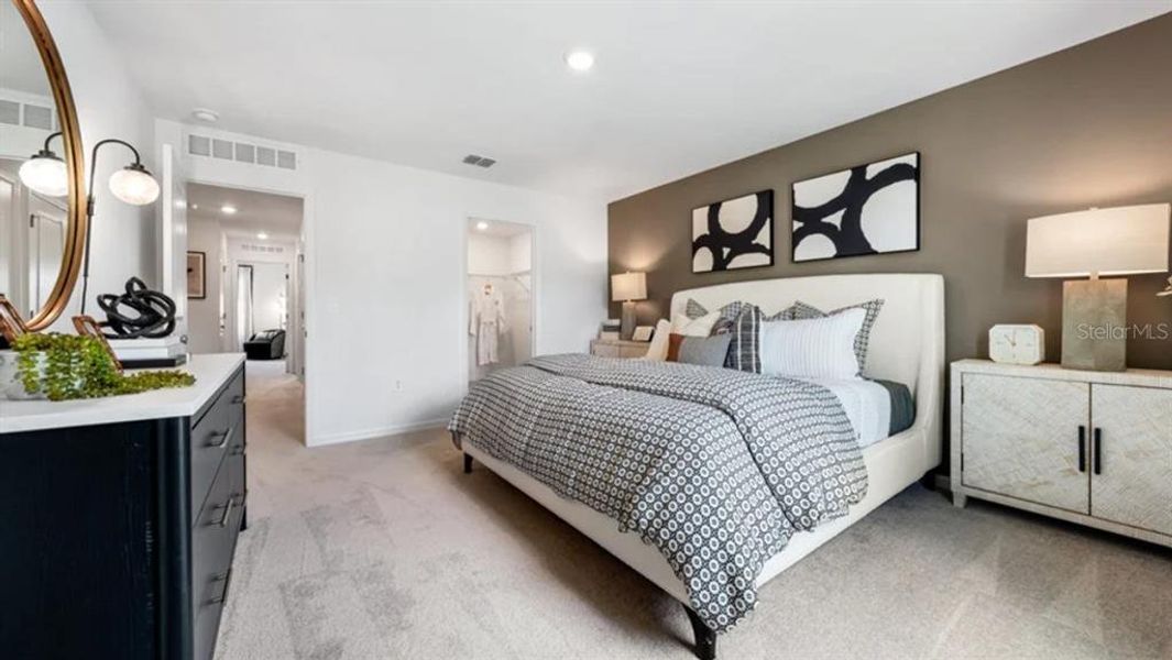 Furnished interior view inside a new home in Skye Ranch Community Group Page, Sarasota (Image 13).