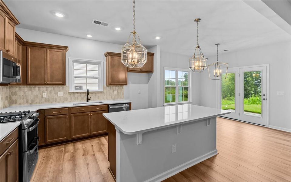Furnished interior view inside a new home in Fieldstone, Lexington (Image 9).
