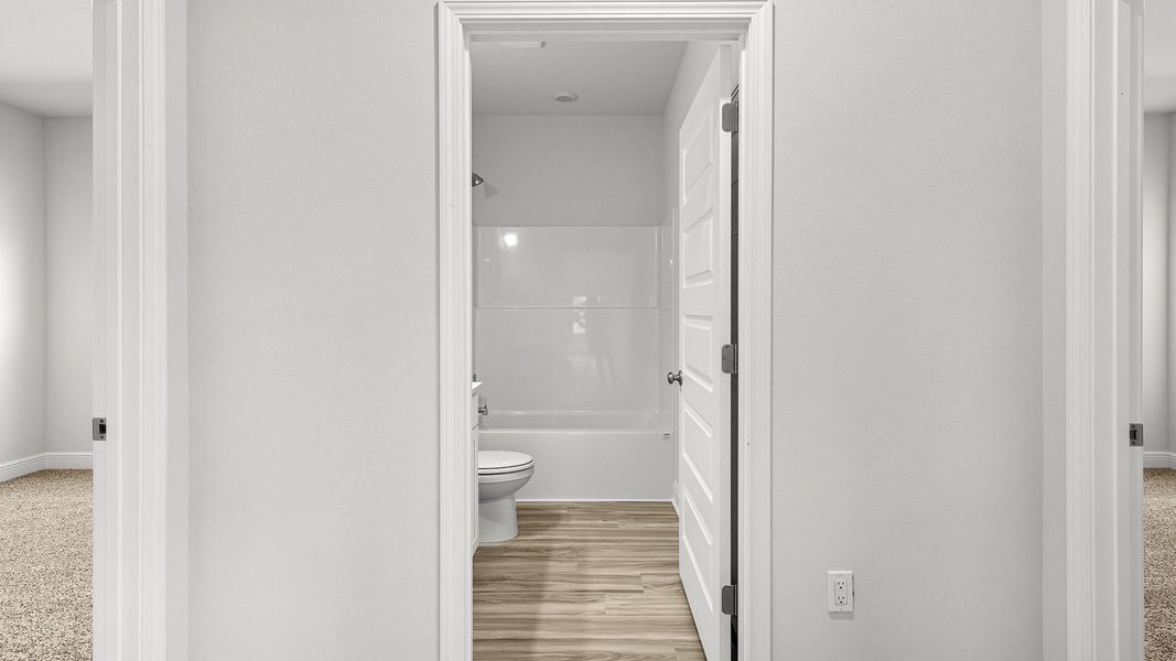 Spacious, unfurnished interior of a new home in Ashton Park Phase III, Freeport (Image 22). Spacious, unfurnished interior of a new home in Ashton Park Phase III, Freeport (Image 22).