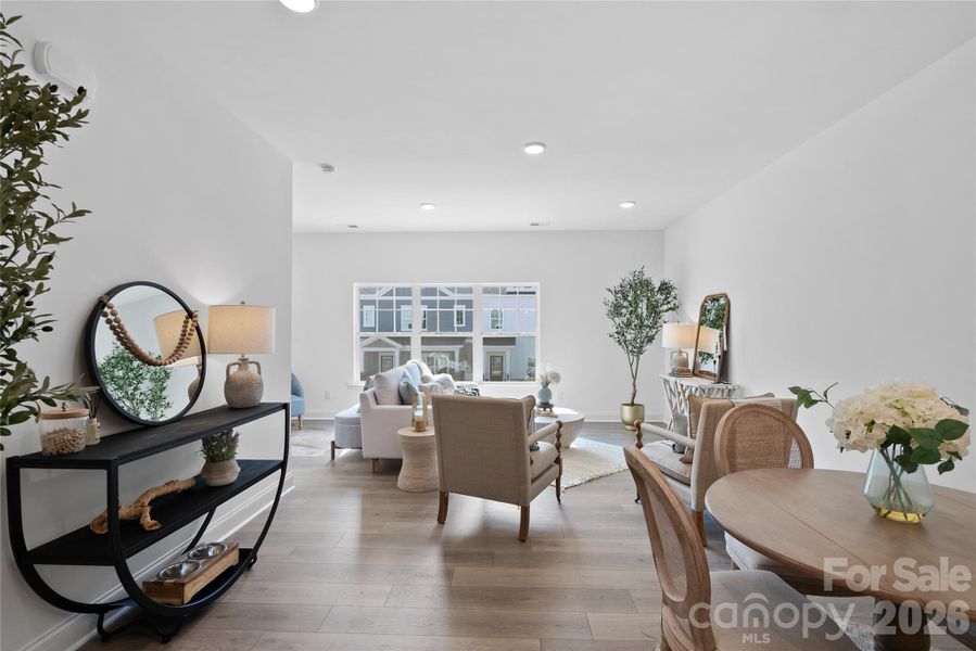 Furnished interior view inside a new home in , Asheville (Image 26).