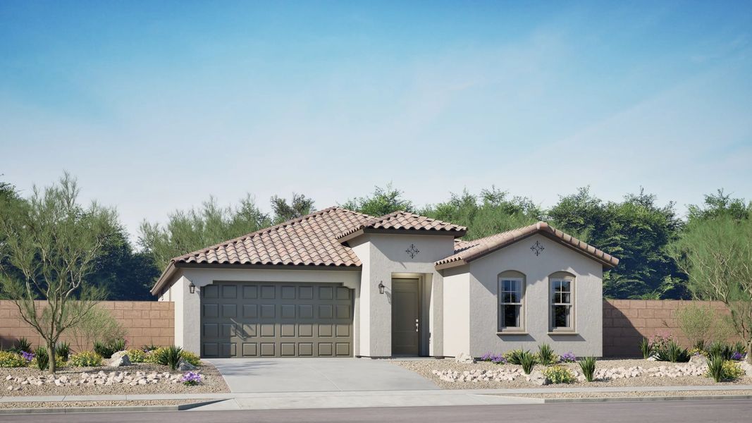 Home exterior render Home exterior render