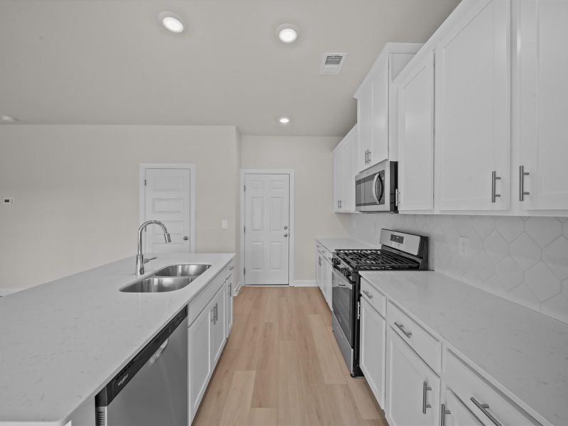 Furnished interior view inside a new home in Cedar Shoals – Heritage Collection, Piedmont (Image 5).
