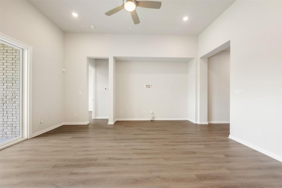 Spacious, unfurnished interior of a new home in The Trails at Carmel, Pflugerville (Image 28).