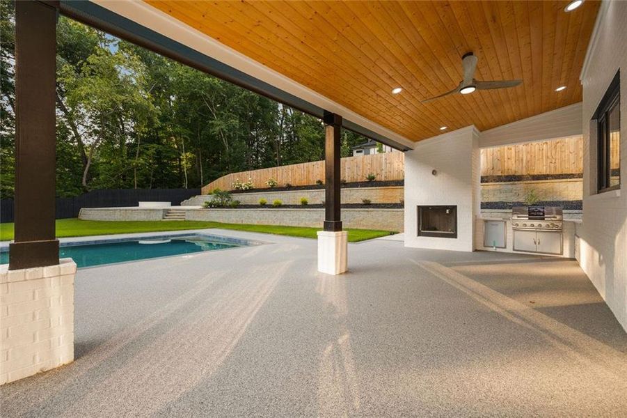 Exterior details and patio area of a home in , Sugar Hill (Image 50). Exterior details and patio area of a home in , Sugar Hill (Image 50).
