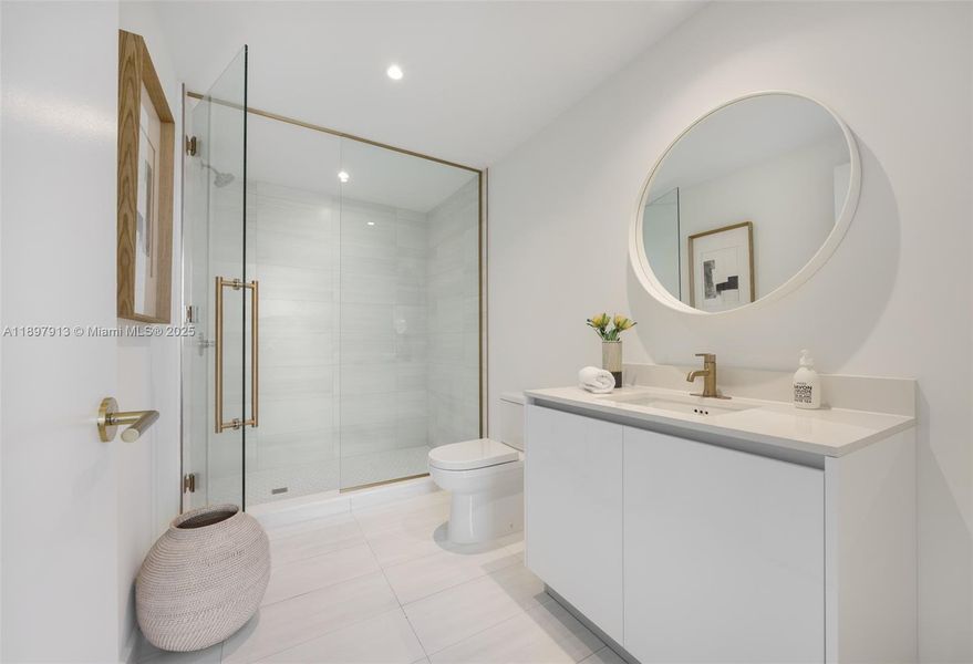 Furnished interior view inside a new home in Mr. C Residences, Miami (Image 28).