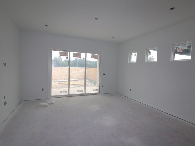 In-progress construction of a new home in Cedar Brook, Leander, TX (Image 8).