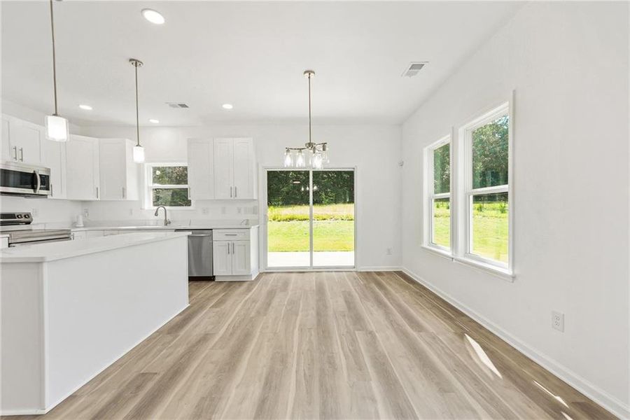 Spacious, unfurnished interior of a new home in , Covington (Image 30).