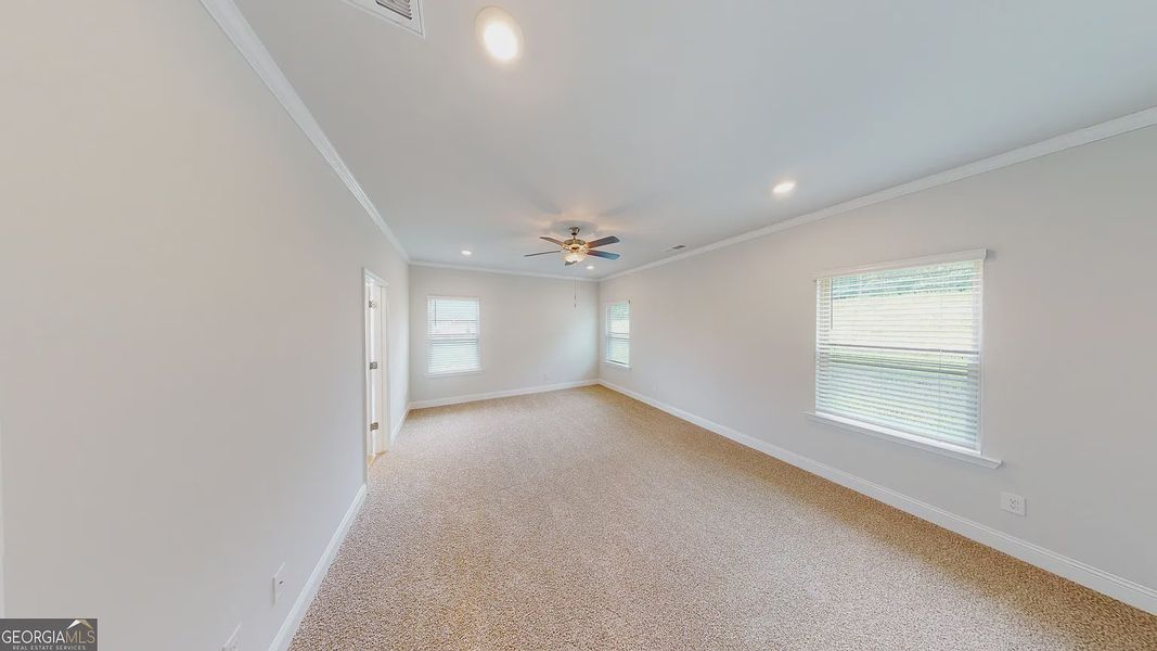 Spacious, unfurnished interior of a new home in Holliday Pass, Griffin (Image 18). Spacious, unfurnished interior of a new home in Holliday Pass, Griffin (Image 18).