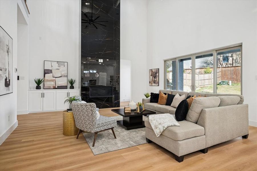Furnished interior view inside a new home in , North Richland Hills (Image 15).