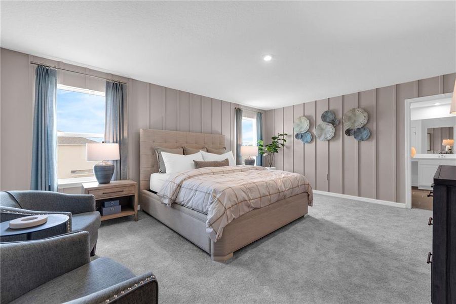 Furnished interior view inside a new home in Watermark, Cocoa (Image 25).