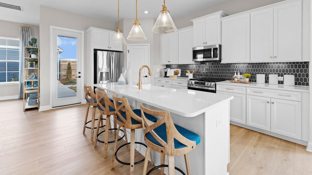 The Brockton Plan by DRB homes in Pineville, NC - Kitchen
