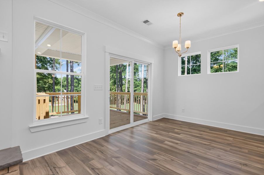 Spacious, unfurnished interior of a new home in True Cedar at Woodside Plantation, Aiken (Image 14).