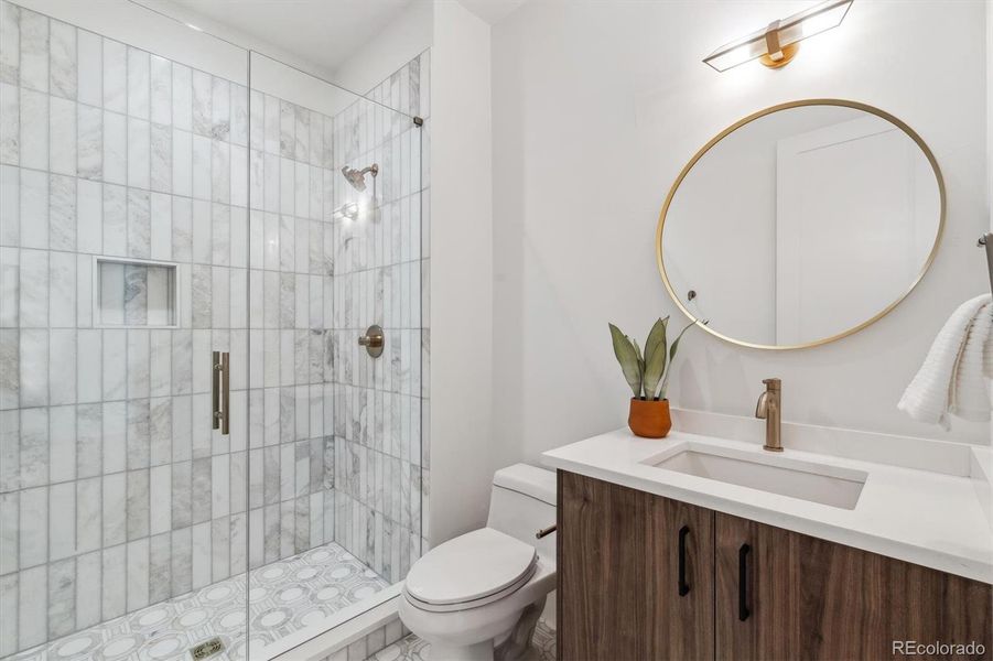 Furnished interior view inside a new home in , Denver (Image 32). Furnished interior view inside a new home in , Denver (Image 32).