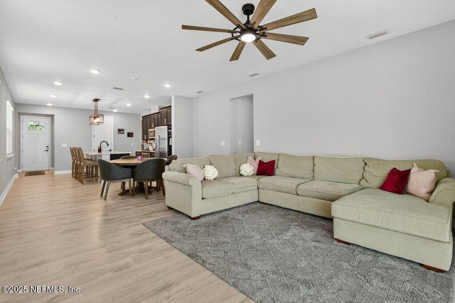 Furnished interior view inside a new home in , Jacksonville (Image 12). Furnished interior view inside a new home in , Jacksonville (Image 12).