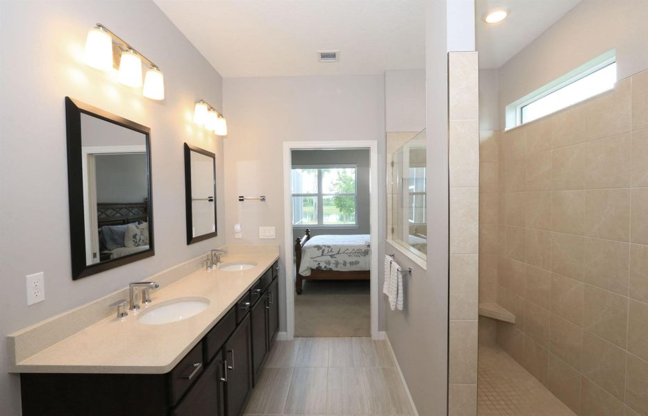 Furnished interior view inside a new home in , Port St. Lucie (Image 30).