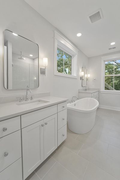 Furnished interior view inside a new home in , Johns Island (Image 18).