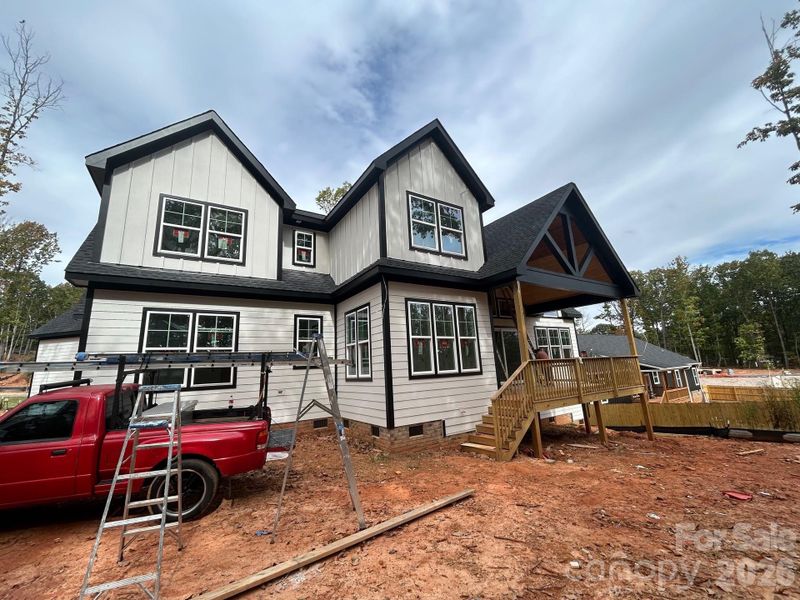 In-progress construction of a new home in , Lincolnton, NC (Image 5).