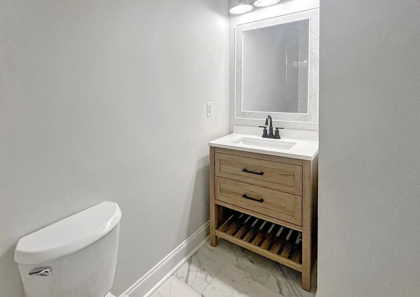 Furnished interior view inside a new home in , Ridgeville (Image 3).