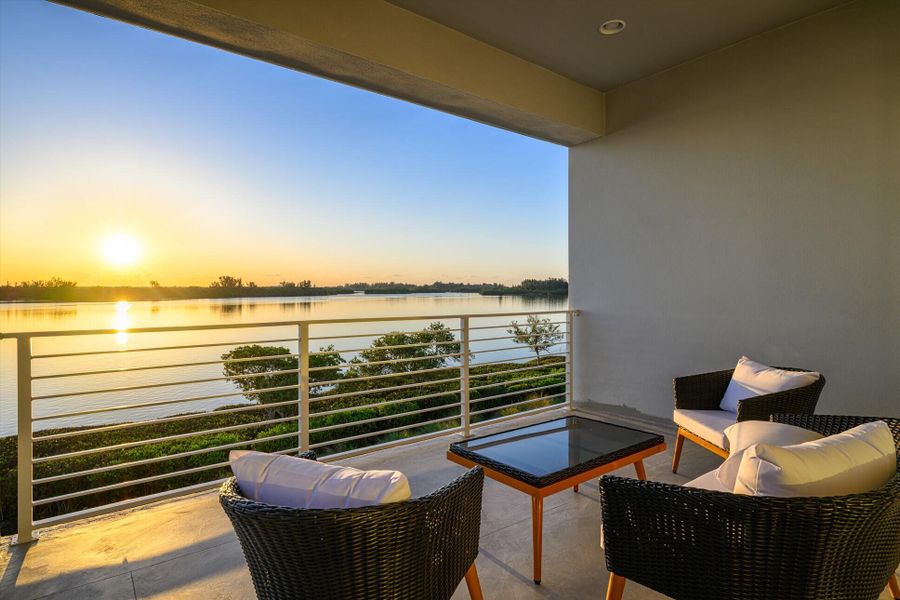 Furnished interior view inside a new home in , Vero Beach (Image 29).