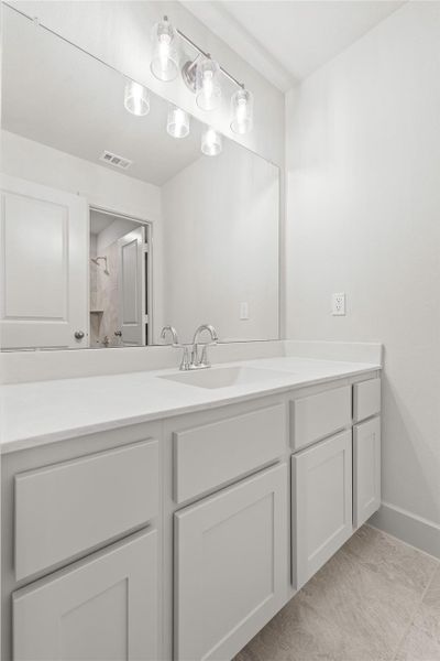 Furnished interior view inside a new home in Cross Creek West, Fulshear (Image 9).