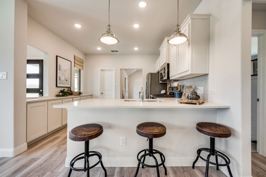 Furnished interior view inside a new home in Town Park, Princeton (Image 13).