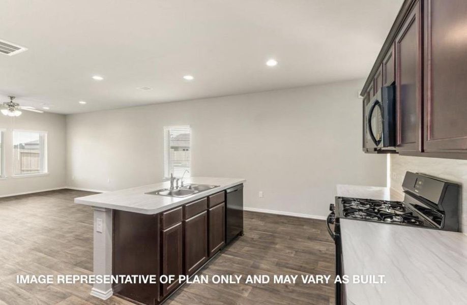 Furnished interior view inside a new home in , Houston (Image 5).