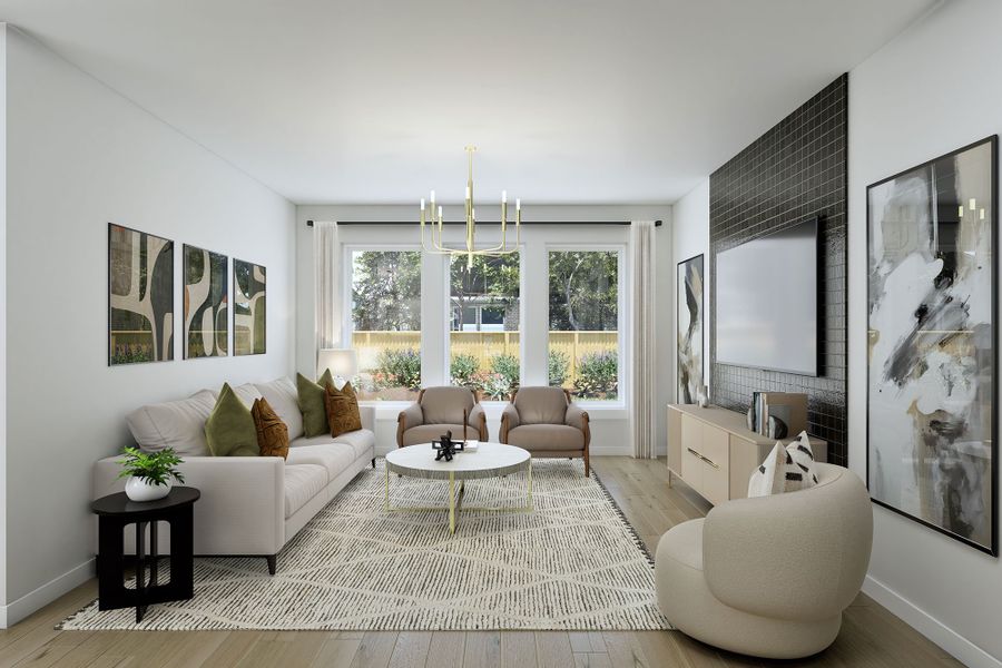 The Dahlia - Family Room The Dahlia - Family Room