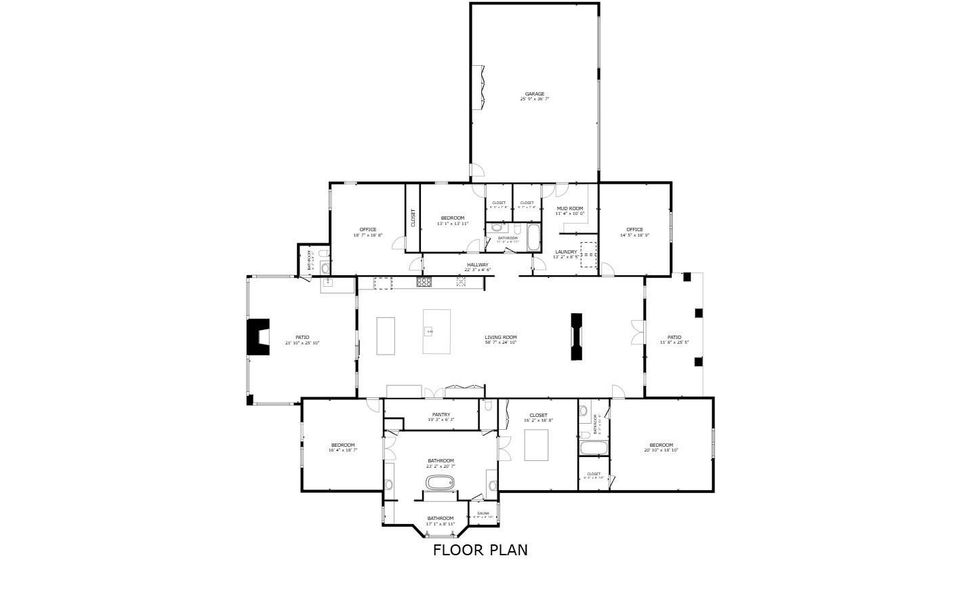 2D floor plan layout of this home in , Fulshear, TX (Image 4). 2D floor plan layout of this home in , Fulshear, TX (Image 4).