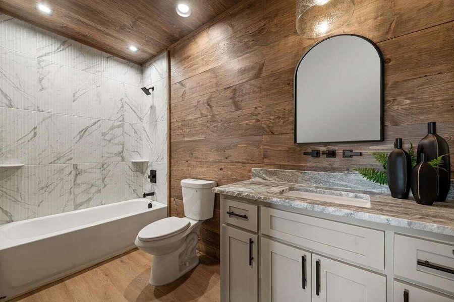 Furnished interior view inside a new home in , Blue Ridge (Image 43).